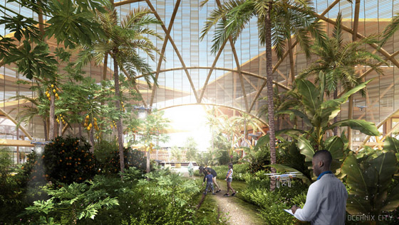 مطاعم وشقق وحديقة لـ12 ألف شخص.. تعرفوا إلى أول مدينة عائمة بالعالم صورة رقم 11