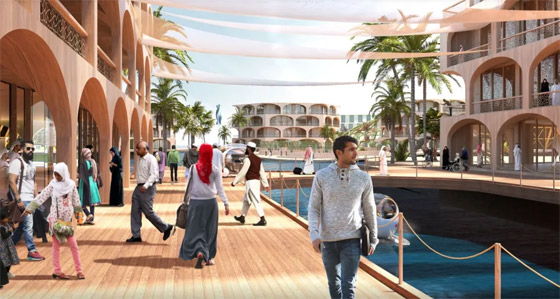 مطاعم وشقق وحديقة لـ12 ألف شخص.. تعرفوا إلى أول مدينة عائمة بالعالم صورة رقم 12