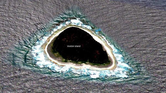 جزيرة غامضة تظهر وتختفي على خرائط غوغل تحير العلماء صورة رقم 1