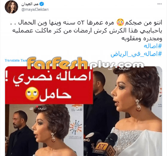 أصالة تصف منتقديها بالكلاب! مي العيدان شبهتها بـ أصالة تصف منتقديها بالكلاب! مي العيدان شبهتها بـ