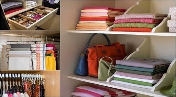 أفكار لمساحة أكبر في خزانة الملابس صورة رقم 3