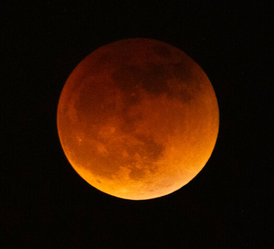 فيديو وصور.. خسوف كلي يُظهر 