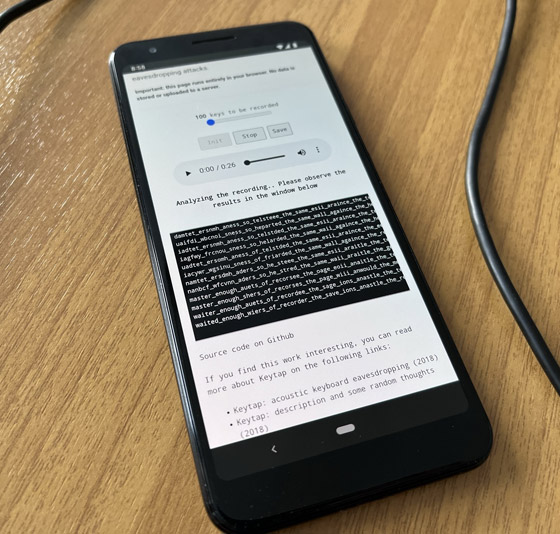 موقع إلكتروني يعرف ما تكتبه بالاستماع فقط لصوت النقر على لوحة المفاتيح صورة رقم 2