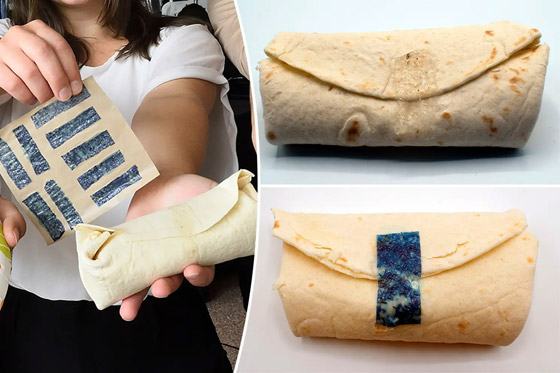 اختراع شريط لاصق صالح للأكل يجمع لفائف البوريتو.. هل ستجربه؟ صورة رقم 1