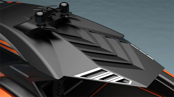 طوله 27 مترا وتصميمه 