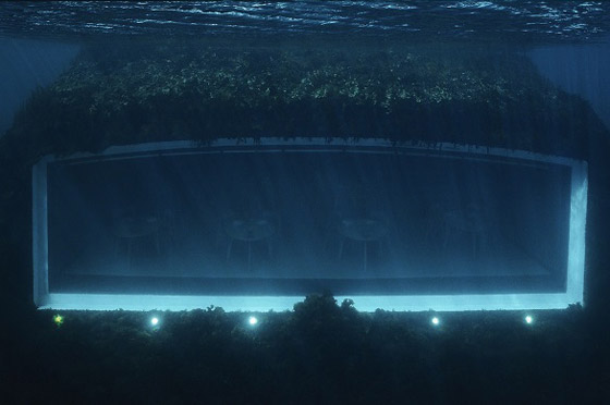 أول مطعم تحت الماء في أوروبا يأخذك برحلة مدهشة لأعماق البحر صورة رقم 5