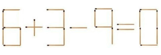 نشط عقلك.. حرك عود ثقاب واحدا لإصلاح هذه المعادلة بـ3 خيارات مختلفة صورة رقم 3