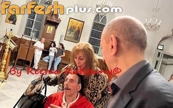 صورة فيروز مع ابنيها زياد الرحباني و صورة فيروز مع ابنيها زياد الرحباني و