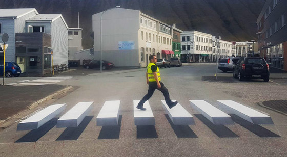 طريقة ولا أذكى لإجبار السيارات على تخفيف السرعة.. فيديو صورة رقم 2