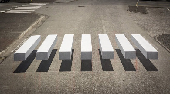 طريقة ولا أذكى لإجبار السيارات على تخفيف السرعة.. فيديو صورة رقم 8