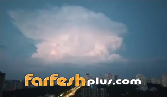 فيديو لسحابة غريبة فوق سماء كييف.. ومرصد جوي يفسر الظاهرة صورة رقم 2