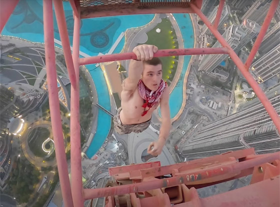 هاو للتسلق يخوض تجربة جنونية في دبي! تدلى من ناطحة سحاب على ارتفاع 390 مترا صورة رقم 6