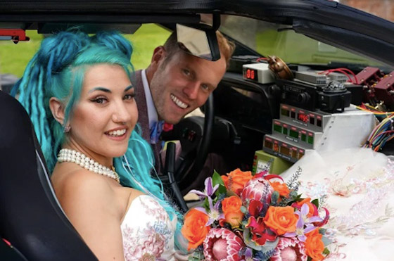 حفل زفاف مستوحى من فيلم سينمائي ! صورة رقم 5