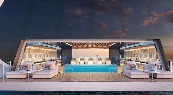 يخت فاخر بتصميم مستوحى من ماسة كارتييه نادرة صورة رقم 2