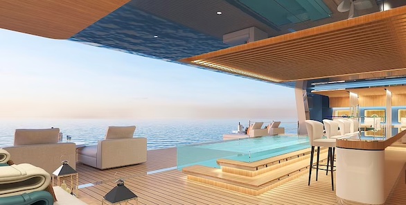 يخت فاخر بتصميم مستوحى من ماسة كارتييه نادرة صورة رقم 3