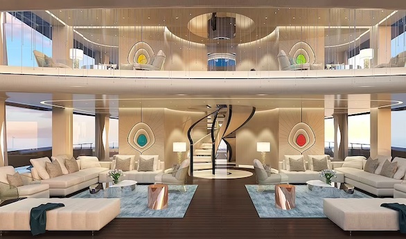 يخت فاخر بتصميم مستوحى من ماسة كارتييه نادرة صورة رقم 7