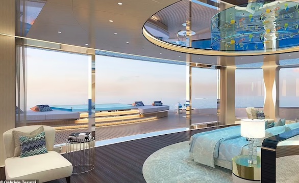 يخت فاخر بتصميم مستوحى من ماسة كارتييه نادرة صورة رقم 8