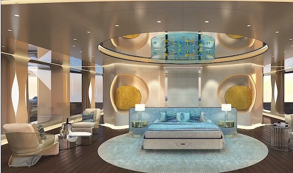 يخت فاخر بتصميم مستوحى من ماسة كارتييه نادرة صورة رقم 9