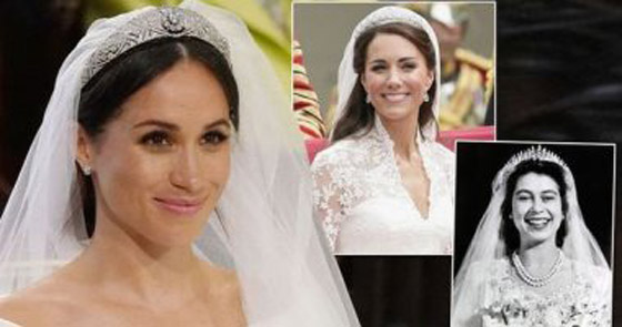 شاهد أجمل تيجان الزفاف الملكية عبر التاريخ.. 
