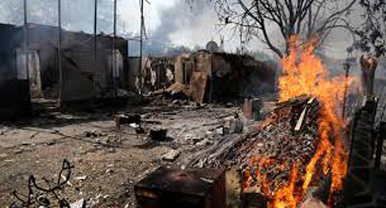 رجل يشعل النار بكنيسة بعد أن تبرعت زوجته بأمواله لصالحها  صورة رقم 3