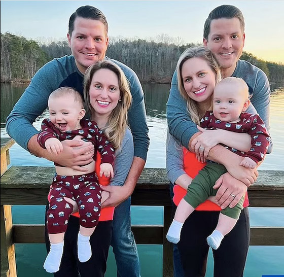 شقيقتان توأم تتزوجان من شقيقين توأم والنتيجة مدهشة صورة رقم 2