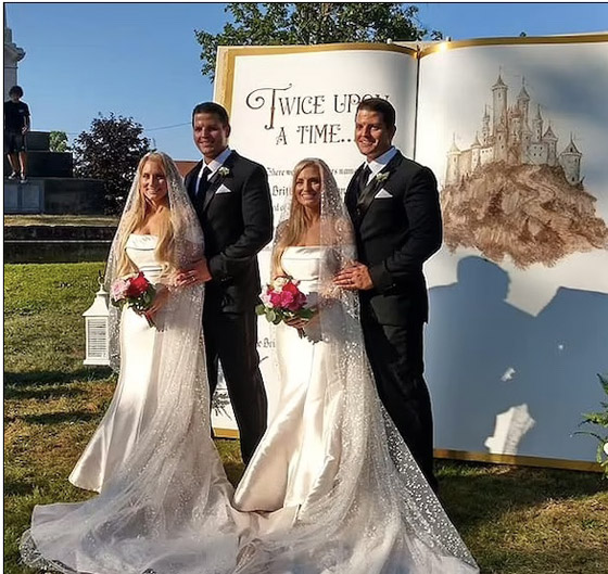 شقيقتان توأم تتزوجان من شقيقين توأم والنتيجة مدهشة صورة رقم 7