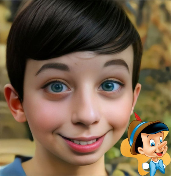 علاء الدين وسبونج بوب وغيرهما.. الشخصيات الكرتونية بوجوه حقيقية! صورة رقم 10