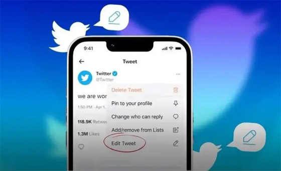 مقابل الدفع.. تويتر يسمح أخيرا لمشتركيه بتعديل تغريداتهم صورة رقم 1