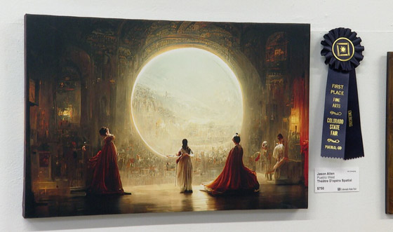 صور: عمل فني يُرسم بواسطة الذكاء الاصطناعي ويفوز بمسابقة فنية رسمية صورة رقم 8