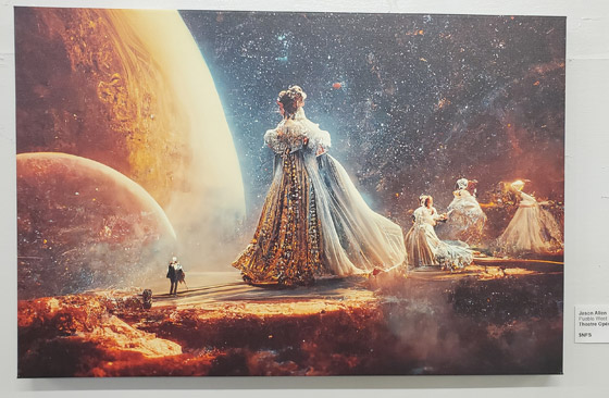 صور: عمل فني يُرسم بواسطة الذكاء الاصطناعي ويفوز بمسابقة فنية رسمية صورة رقم 6