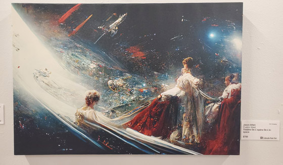 صور: عمل فني يُرسم بواسطة الذكاء الاصطناعي ويفوز بمسابقة فنية رسمية صورة رقم 7