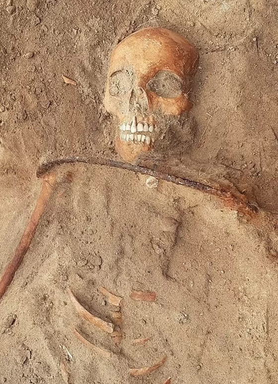 اكتشاف هيكل عظمي لـ اكتشاف هيكل عظمي لـ