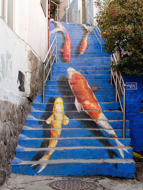 بالصور: إليكم أجمل 10 سلالم ملونة رائعة حول العالم صورة رقم 6 بالصور: إليكم أجمل 10 سلالم ملونة رائعة حول العالم صورة رقم 6