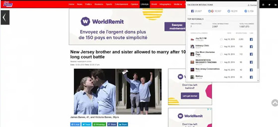 محكمة أمريكية تسمح بزواج أخ من أخته.. خبر مزيف يثير ضجة! صورة رقم 4