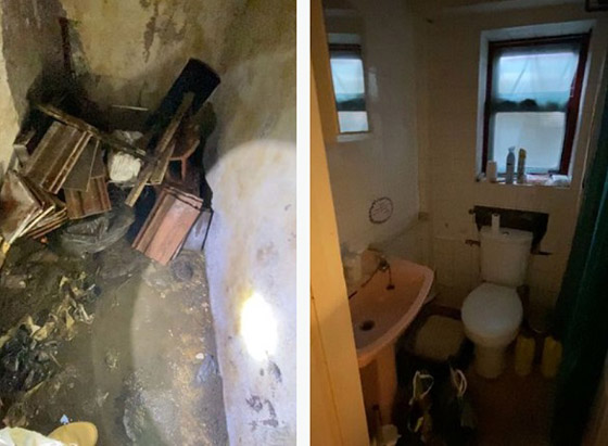 يعثران على غرفة مرعبة خلف الجدار في منزلهما الجديد صورة رقم 3