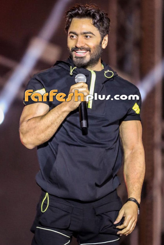 اعادة آدم ابن تامر حسني وبسمة بوسيل الى العناية المشددة بالمستشفى بعد تدهر حالته الصحية صورة رقم 4