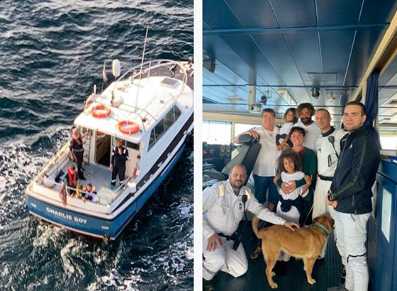 صور :عائلة تنجو من الغرق بأعجوبة بعد اصطدام قاربها بحوت صورة رقم 3 صور :عائلة تنجو من الغرق بأعجوبة بعد اصطدام قاربها بحوت صورة رقم 3