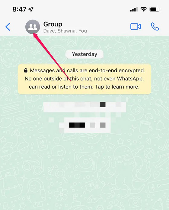 مغادرة مجموعة واتس آب سراً صورة رقم 2