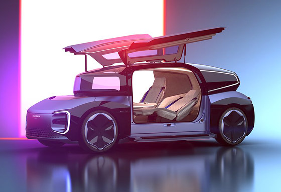 بالصور: فولكس فاغن تصنع سيارة كهربائية أعجوبة.. تنام فيها أفقيا! صورة رقم 2