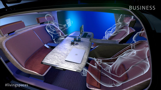 بالصور: فولكس فاغن تصنع سيارة كهربائية أعجوبة.. تنام فيها أفقيا! صورة رقم 14