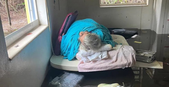 أمريكى يسبح 900 متر في فيضانات إيان لإنقاذ والدته المريضة صورة رقم 4