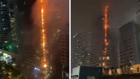 فيديو: حريق ضخم تلتهم نيرانه مبنى سكني من 24 طابقا في إسطنبول صورة رقم 1 فيديو: حريق ضخم تلتهم نيرانه مبنى سكني من 24 طابقا في إسطنبول صورة رقم 1