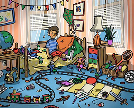 ساعدنا في العثور على حذاء الصبي.. أمامك 9 ثوان فقط! صورة رقم 1