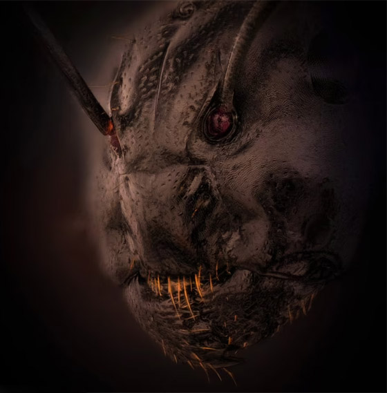 صورة مقربة تثير الرعب.. لن تصدق أن هذا وجه نملة! صورة رقم 1 صورة مقربة تثير الرعب.. لن تصدق أن هذا وجه نملة! صورة رقم 1