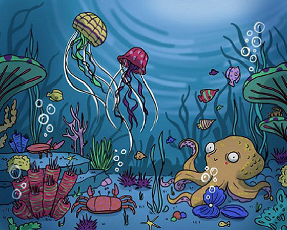 أمامك 7 ثوان فقط للعثور على الكنز المخفي في عمق البحر! صورة رقم 1