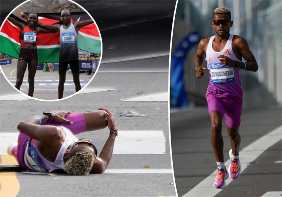 فيديو: إغماء عداء برازيلي خلال سباق ماراثون.. ترنح قبل أن يسقط أرضا صورة رقم 1 فيديو: إغماء عداء برازيلي خلال سباق ماراثون.. ترنح قبل أن يسقط أرضا صورة رقم 1