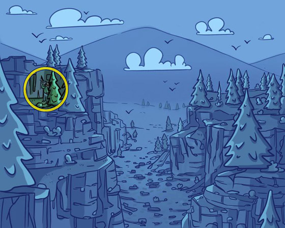 هل يمكنكم تحديد المصور داخل هذا الوادي في 5 ثوان؟ صورة رقم 2 هل يمكنكم تحديد المصور داخل هذا الوادي في 5 ثوان؟ صورة رقم 2