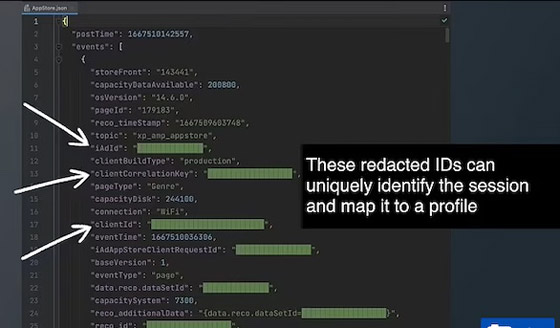 آبل تجمع بيانات حول المستخدمين عبر تطبيقاتها المثبتة مسبقاً صورة رقم 3