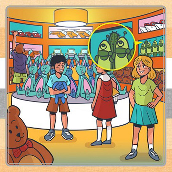 2% فقط يمكنهم اكتشاف الصبار داخل متجر الألعاب في 7 ثوان صورة رقم 2