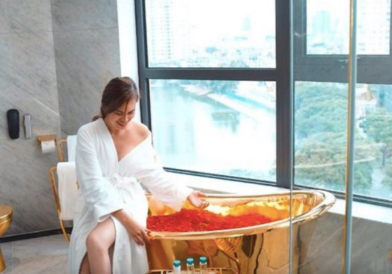 فندق مدهش بمحتويات كاملة مصنوعة من الذهب الخالص صورة رقم 6